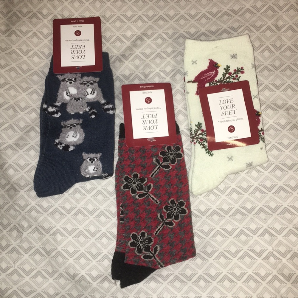 3/$8 Love Your Feet socks